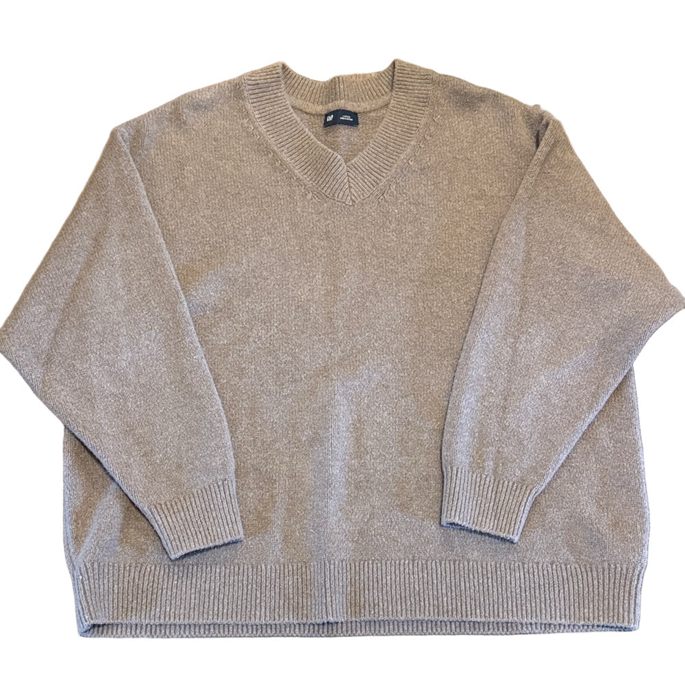 GAP Knit Sweater(L) Pants (XL)set in Taupe - Picture 2 of 5